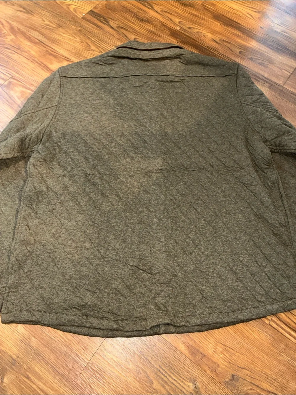 Polo Ralph Lauren Olive Heather Quilted Shirt Jacket
